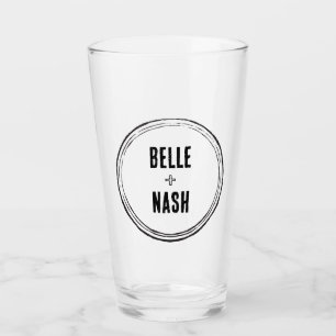Copo De Pint Casamento Vintage Rústico Boho