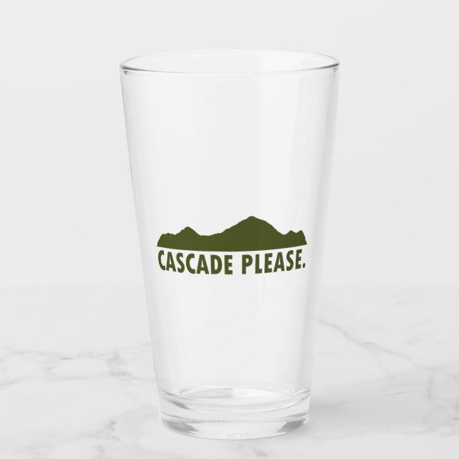 Copo De Pint Cascade Idaho Por Favor (Frente)