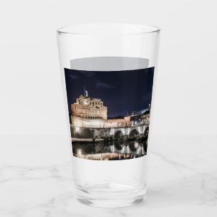 Copo De Pint Castel Sant Angelo à noite em Roma
