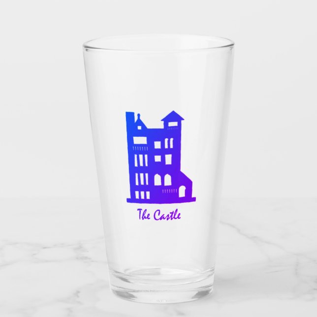 Copo De Pint Castle Pint Glass (Frente)