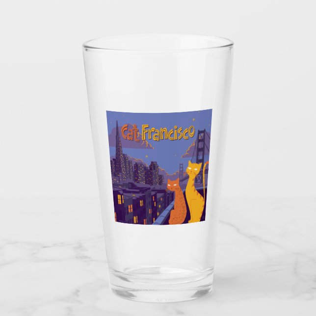 Copo De Pint Cat Francisco (Frente)