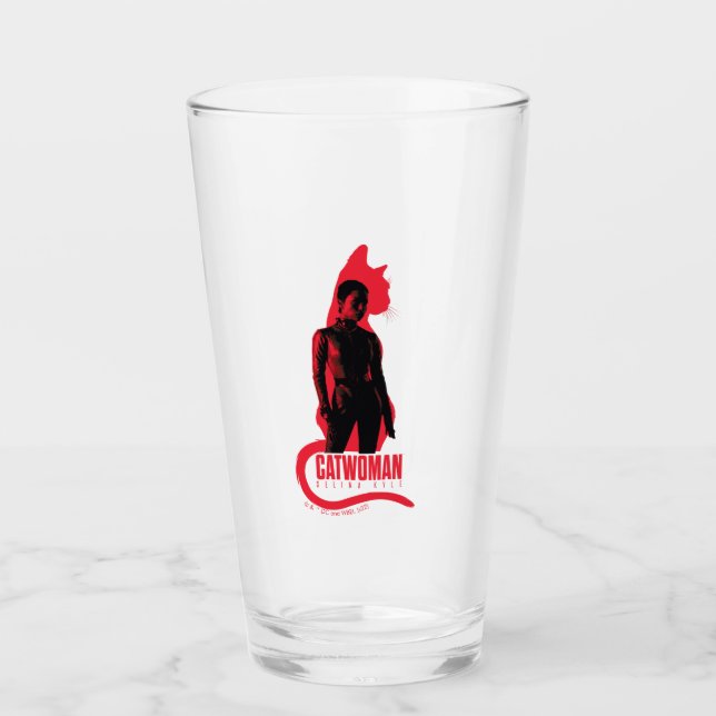 Copo De Pint CatWomen Selina Kyle Cat Silhouette (Frente)