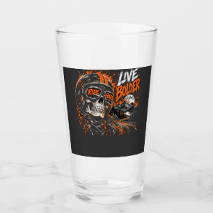 Copo De Pint Cavaleiro Noturno Caveira – Capacete e Óculos de S