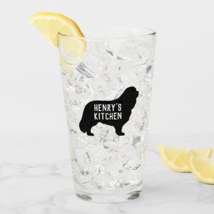 Copo De Pint Cavalier King Charles Spaniel Silhouette Personali