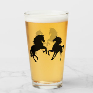 Copo De Pint Cavalos Negros Retos