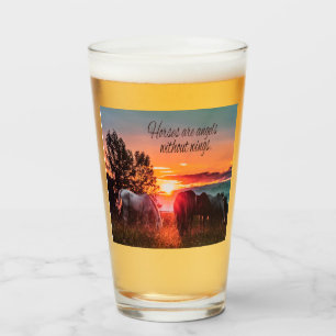 Copo De Pint Cavalos são anjos sem asas