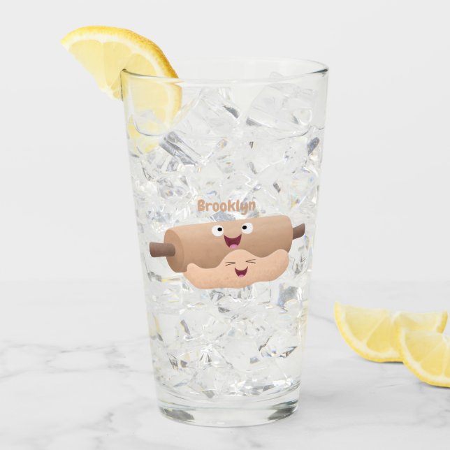 Copo De Pint Cavilha rolante e cartoon para pastelaria (Gelo frontal)