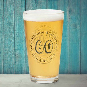 Copo De Pint Celebração comemorativa de aniversário personal