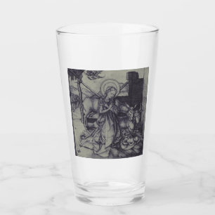 Copo De Pint Cena de Natividade Antiga og Jesus Cristo