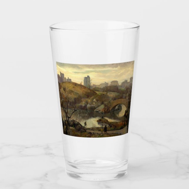 Copo De Pint Cena no Central Park (Nova Iorque, NY, EUA) (Frente)