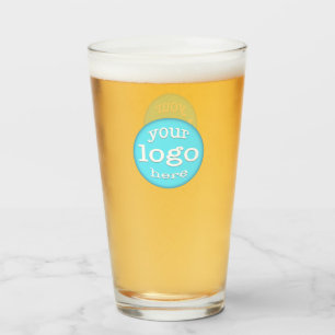 Copo De Pint Cerveja com marca de logotipo do Café de Clube Emp