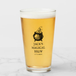 Copo De Pint Cerveja de Dia de as Bruxas engraçado de cerveja m