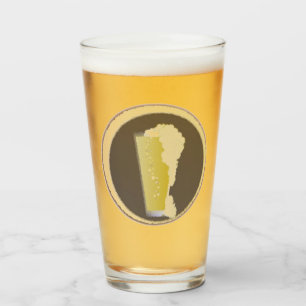 Copo De Pint Cerveja De Foaming