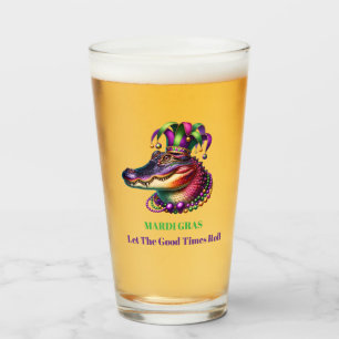 Copo De Pint Cerveja de Mardi Gras