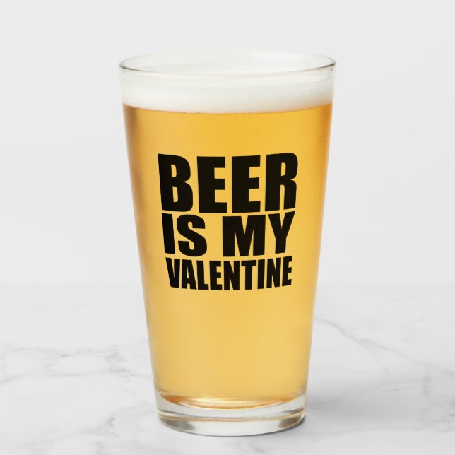 Copo De Pint Cerveja é meu namorados (Frente (Preenchido))