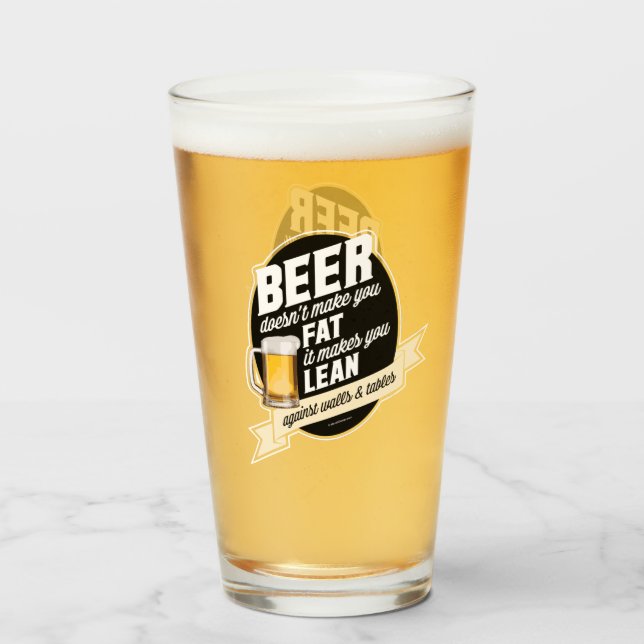 Copo De Pint Cerveja Faz Você Se Deixar (Frente (Preenchido))