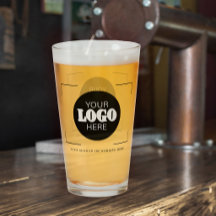 Cerveja personalizada com logotipo e texto