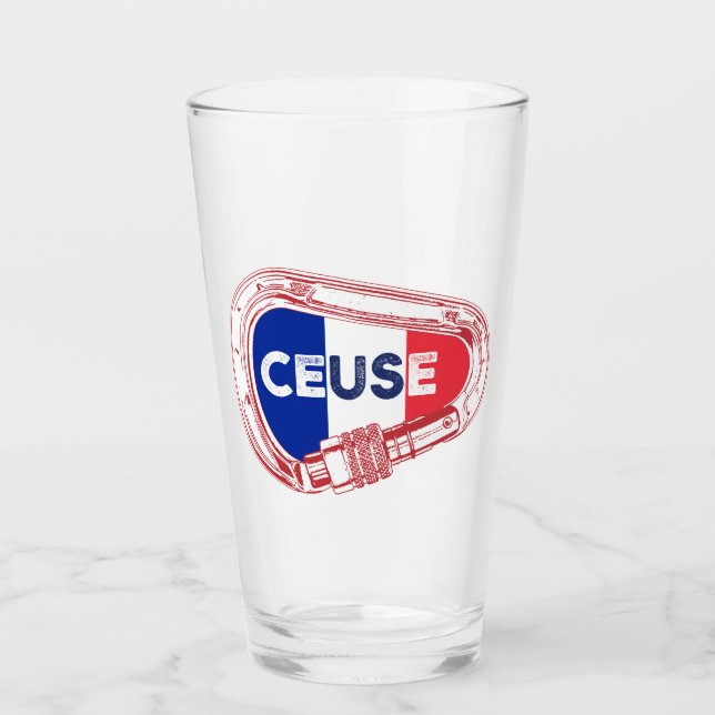 Copo De Pint Ceuse France Rock Escalbing Carabiner (Frente)