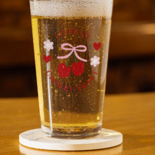 Copo De Pint Chá de Bebê Casamento Doce como Cereja