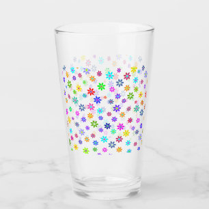 Copo De Pint Chá de energia da ventoinha - padrão colorido 1