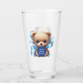 Copo De Pint Chá de fraldas Azul do Urso Teddy