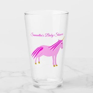 Copo De Pint Chá de fraldas Personalizado bonito Pink Baby Girl