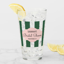 Copo De Pint Chá de Noiva Rosa e Verde de Beverly Hills