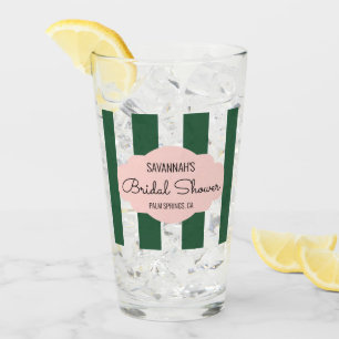 Copo De Pint Chá de Noiva Rosa e Verde de Beverly Hills