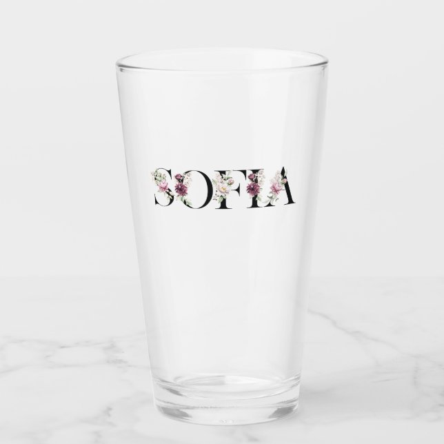 Copo De Pint Chame Sofia. (Frente)