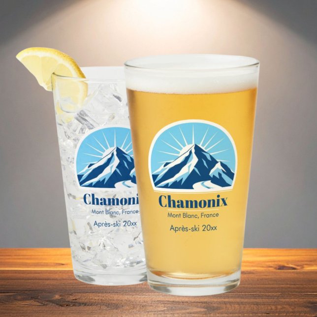 Copo De Pint Chamonix Mont Blanc France (Criador carregado)