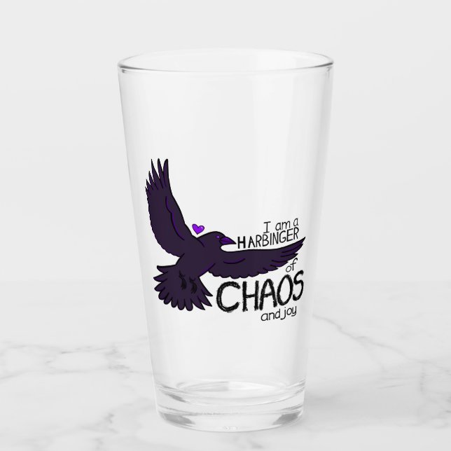 Copo De Pint Chaos Crow Tapestry (Frente)