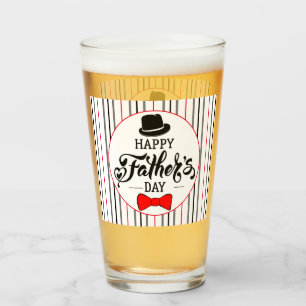 Copo De Pint Chapéu e laço felizes do dia dos pais