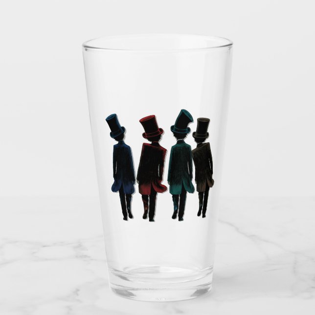 Copo De Pint Chapéus Superiores (Frente)