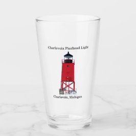Copo De Pint Charlevoix Pierhead Light glass