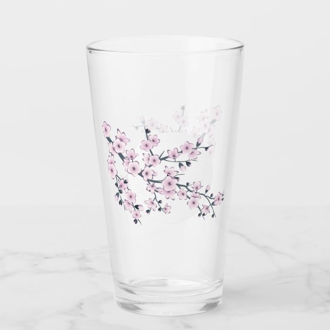 Copo De Pint Cherry Blossom Dusky Rosa White Moon (Frente)