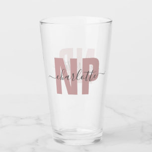 Copo De Pint Chic Personalizado de Graduação de Enfermeiro NP