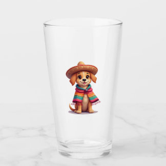 Copo De Pint Chihuahua México Cinco de Mayo Cachorro Engraça