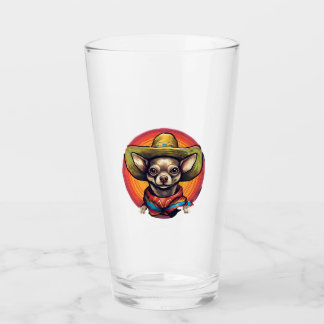 Copo De Pint Chihuahua Mexico Cinco de Mayo Funny Dog