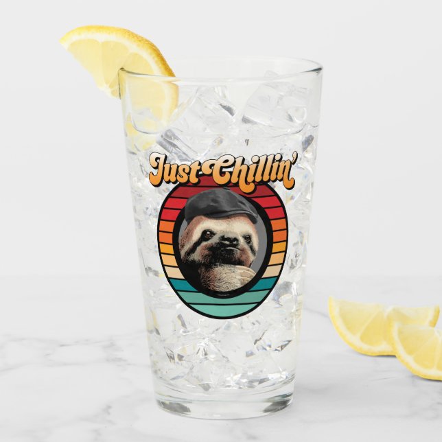 Copo De Pint Chillin’ Sloth (Gelo frontal)