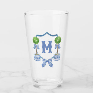Copo De Pint Chinoiserie Arco de Aquarela Topirocário Monograma