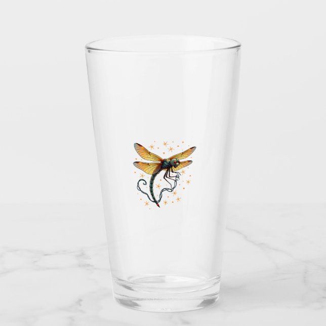 Copo De Pint Christmas Lights Dragonfly (Frente)