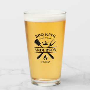 Copo De Pint CHURRASCO King Barbecue Personalizado