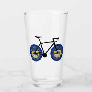 Copo De Pint Ciclismo de Sinalizador de Nebraska