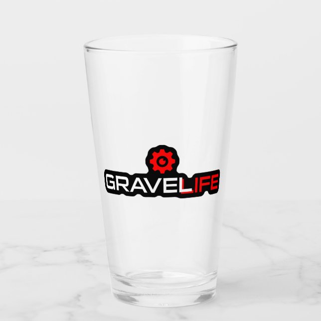 Copo De Pint Ciclo de Vida Gravel (Frente)