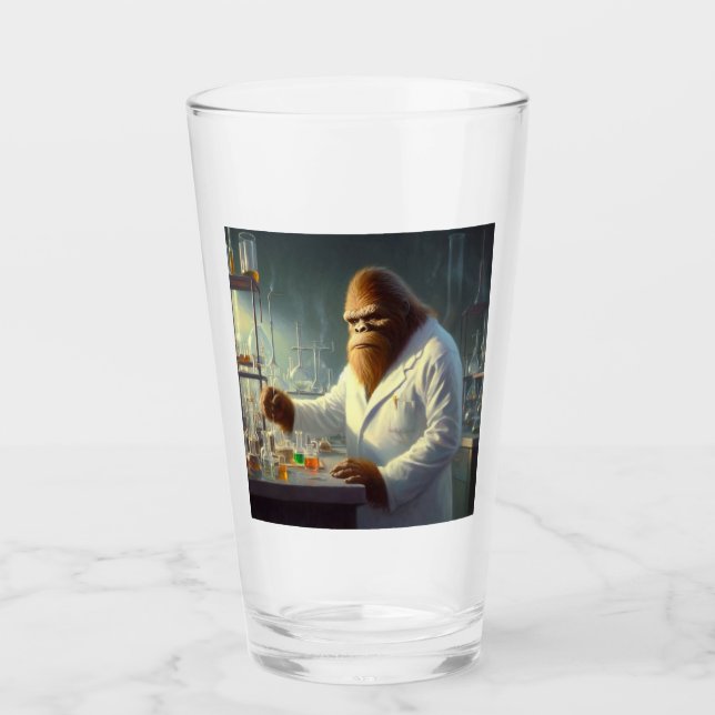 Copo De Pint Cientista Bigfoot (Frente)