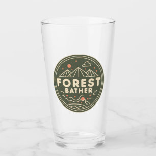 Copo De Pint Círculo de Bather da Floresta