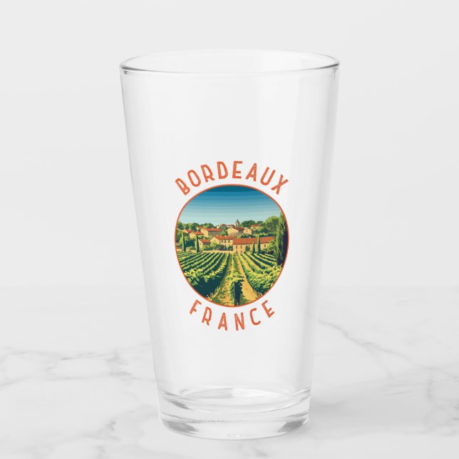 Copo De Pint Circulo de Desgaste Retroativo Bordéus França (Frente)