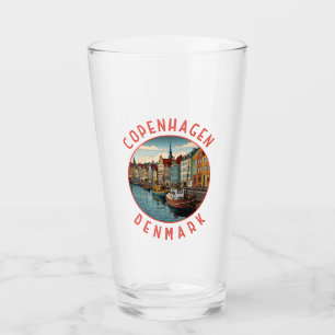 Copo De Pint Circunscrição Retro Distrescente de Copenhagen Din