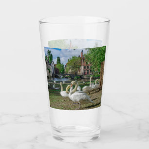 Copo De Pint Cisnes brancas de Bruges