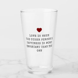 Copo De Pint Citação de Amor Editável do Dia dos Namorados
